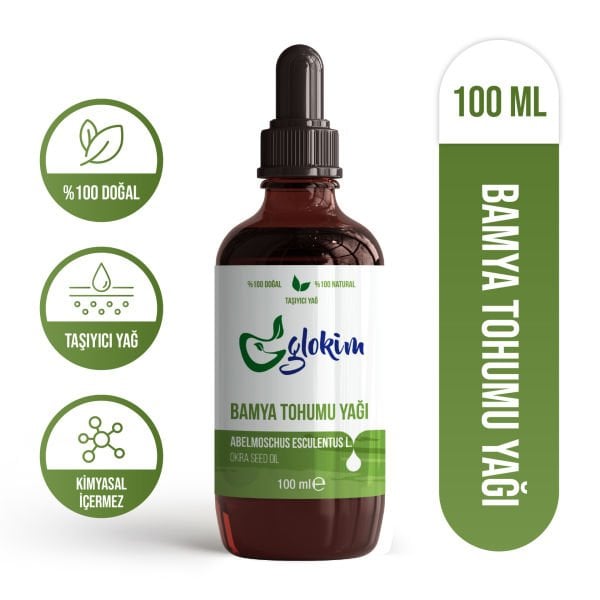 Glokim Bamya Tohumu Yağı