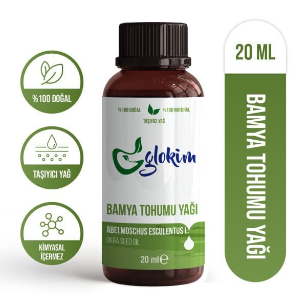 Glokim Bamya Tohumu Yağı