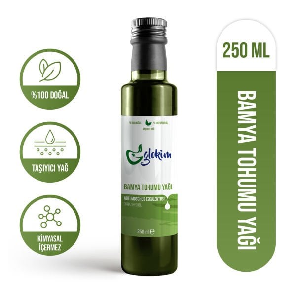 Glokim Bamya Tohumu Yağı