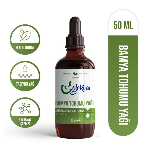 Glokim Bamya Tohumu Yağı
