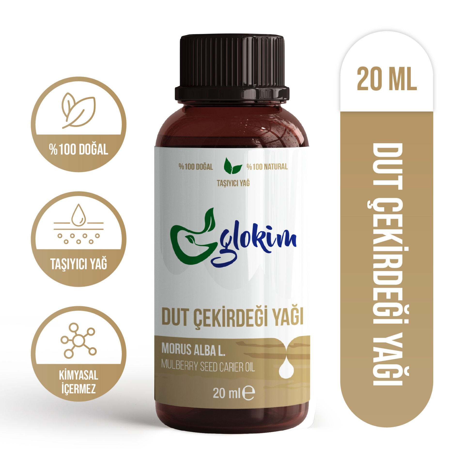 Glokim Dut Çekirdeği Yağı
