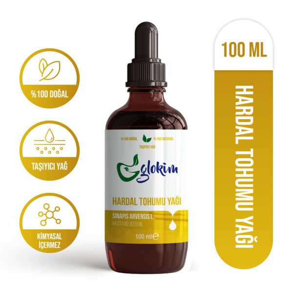Glokim Hardal Tohumu Yağı