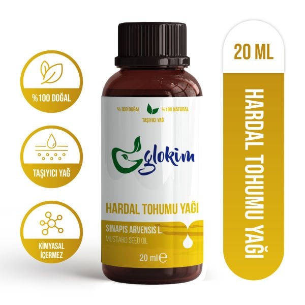 Glokim Hardal Tohumu Yağı