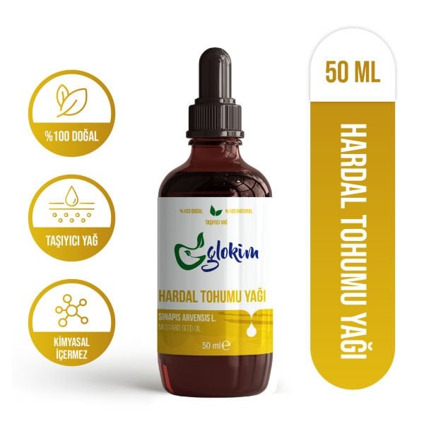 Glokim Hardal Tohumu Yağı