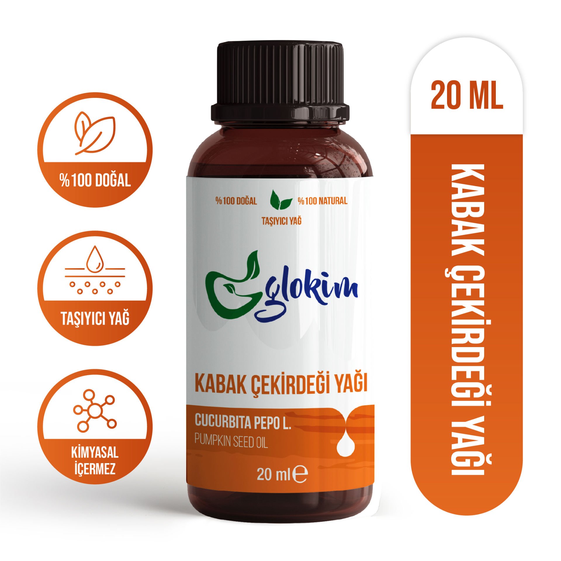 Glokim Kabak Çekirdeği Yağı