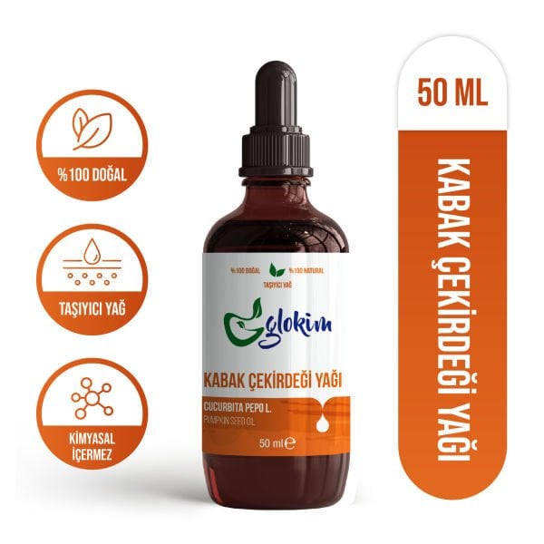 Glokim Kabak Çekirdeği Yağı