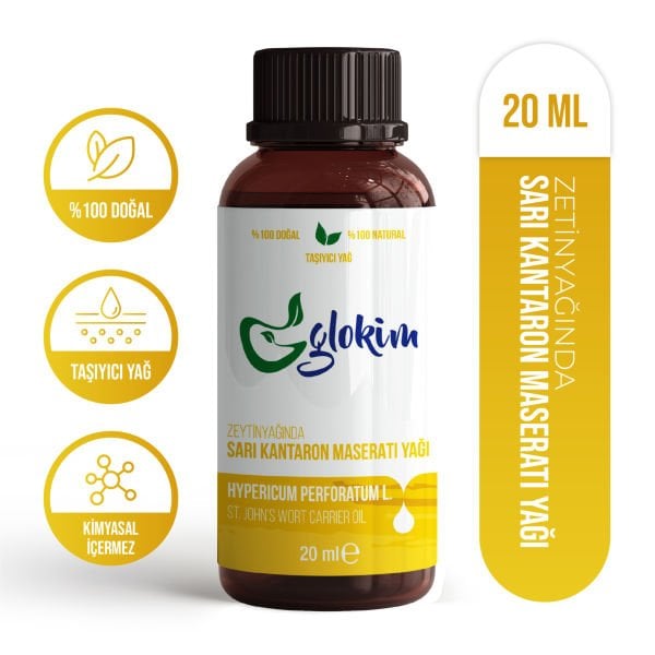 Glokim Sarı Kantaron Yağı