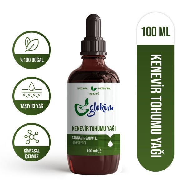 Glokim Kenevir Tohumu Yağı