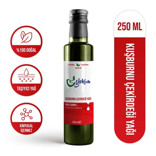 Glokim Kuşburnu Çekirdeği Yağı
