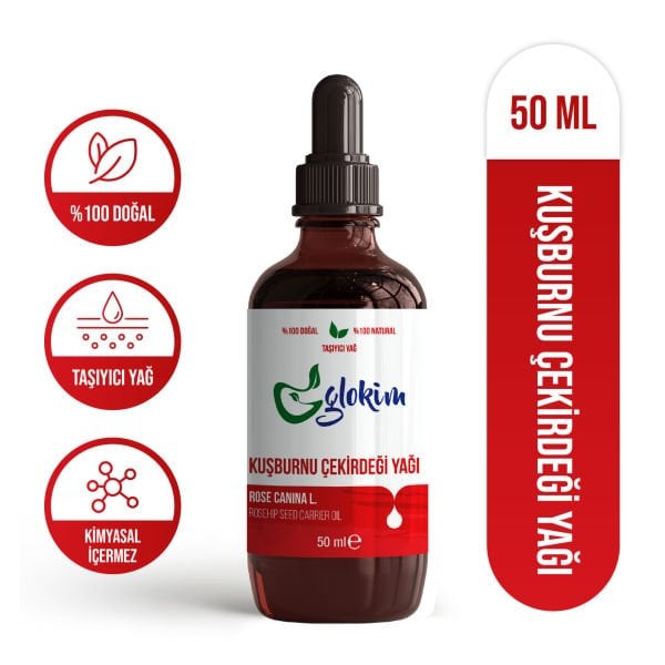 Glokim Kuşburnu Çekirdeği Yağı