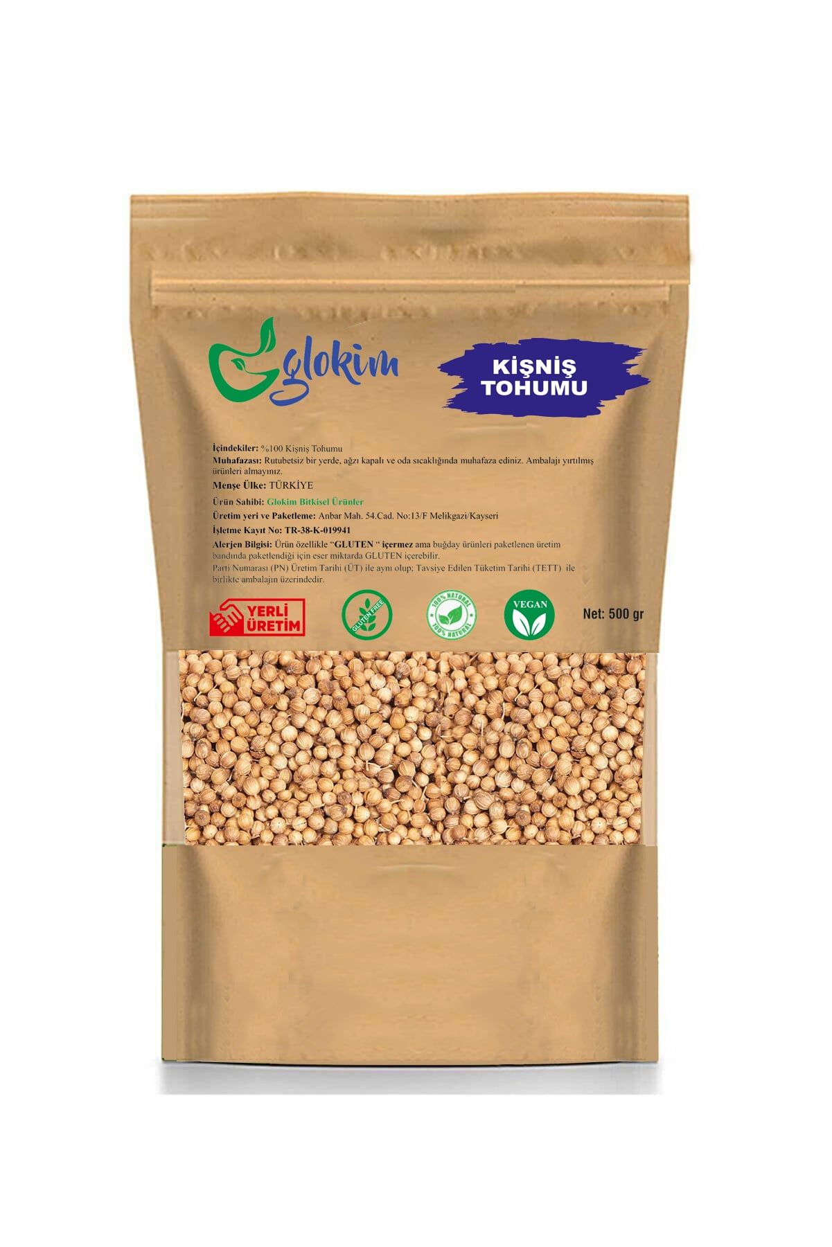 Kişniş Tohumu 500 Gr