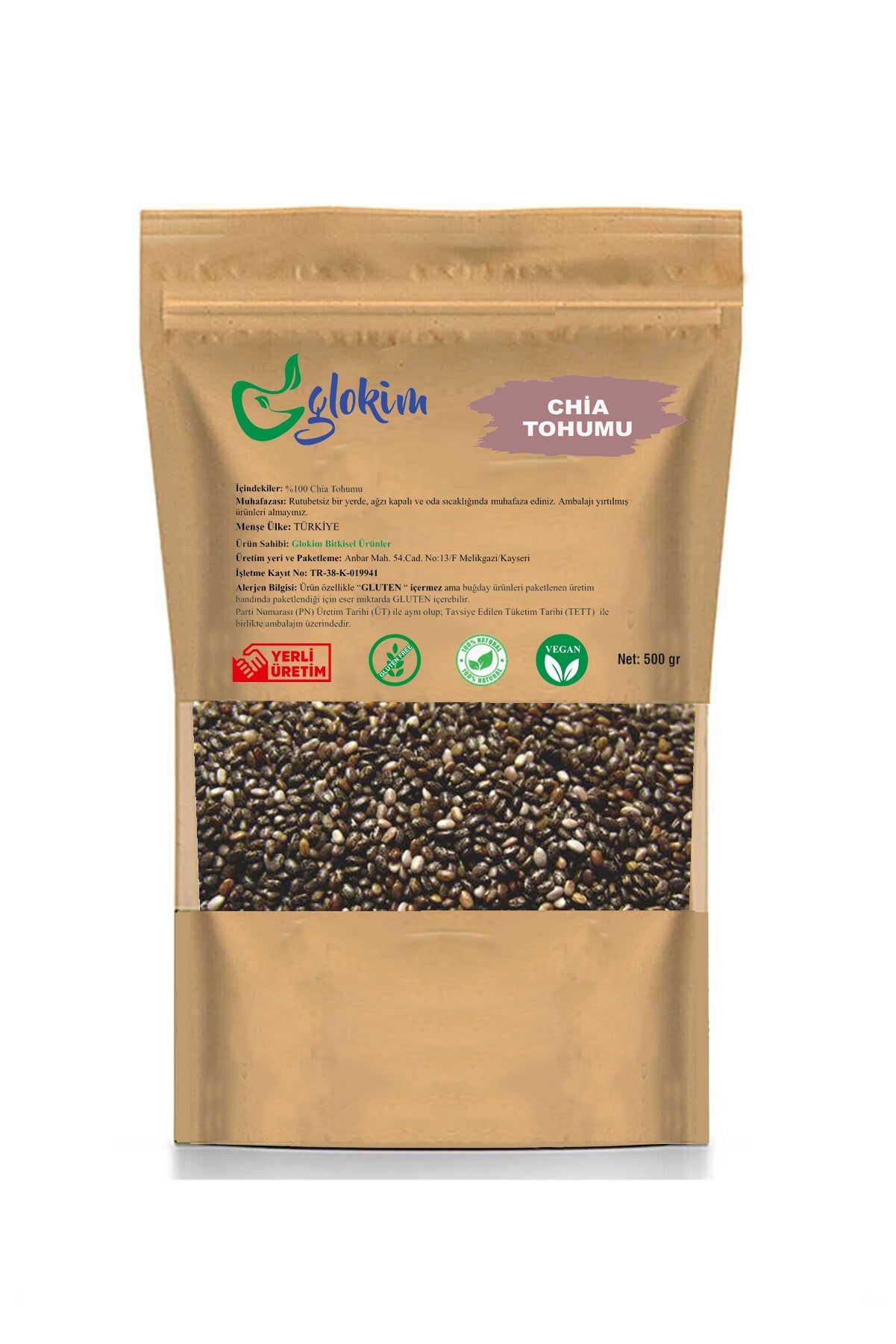Chia Tohumu 500 Gr