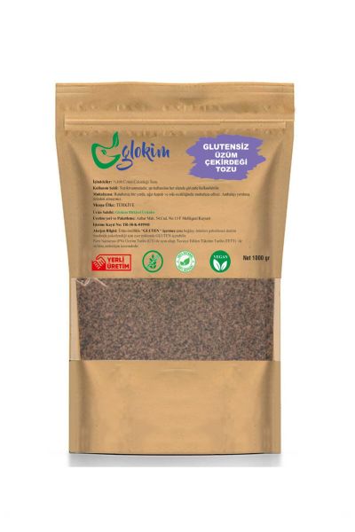Glutensiz Üzüm Çekirdeği Tozu 1 Kg