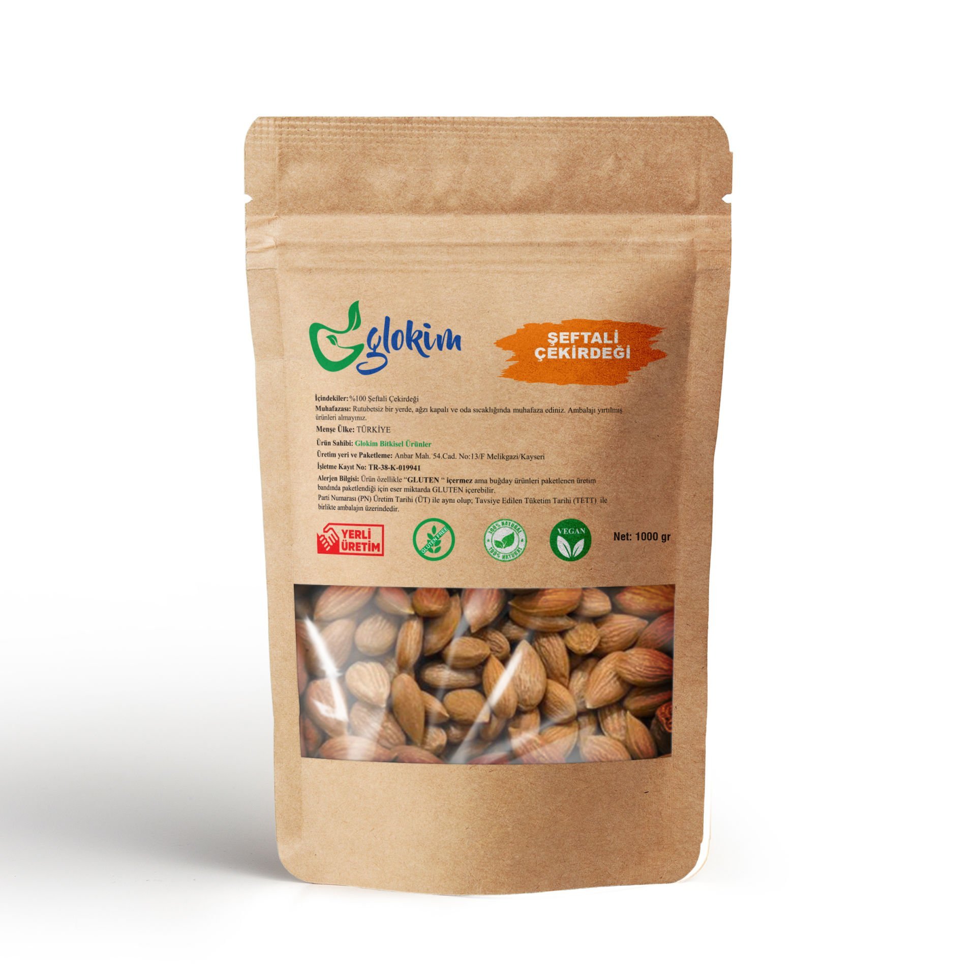 Şeftali Çekirdeği İçi 1 Kg