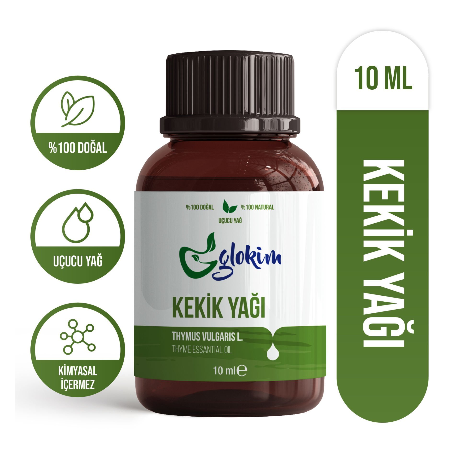 Glokim Doğal Kekik Yağı