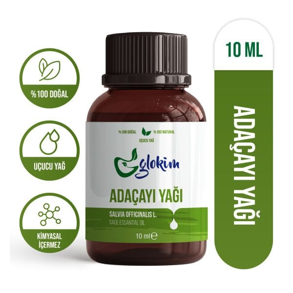 Glokim Doğal Adaçayı Yağı